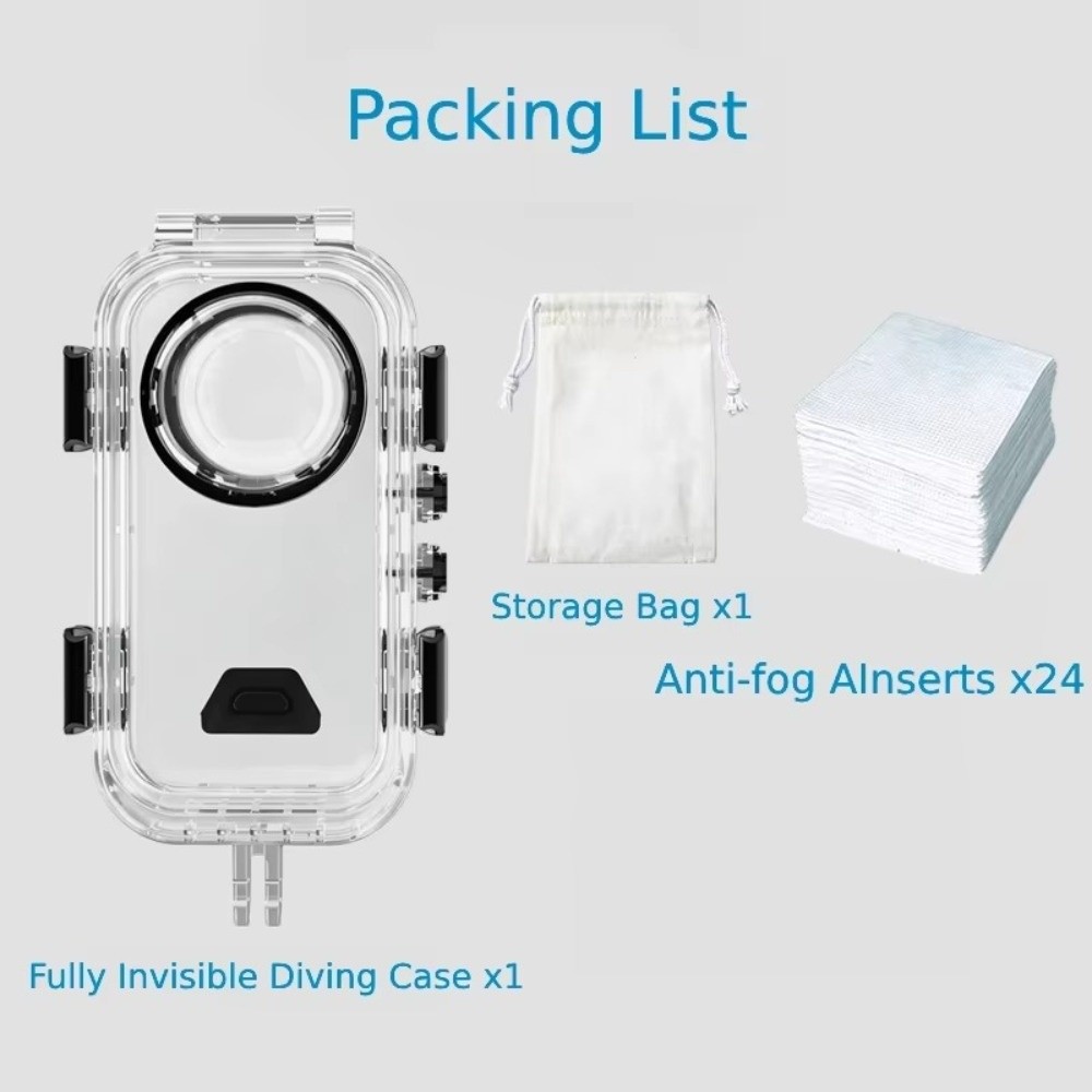 Boîtier de plongée invisible 6 - Action Camera Diving Case Underwater 60M avis et prix