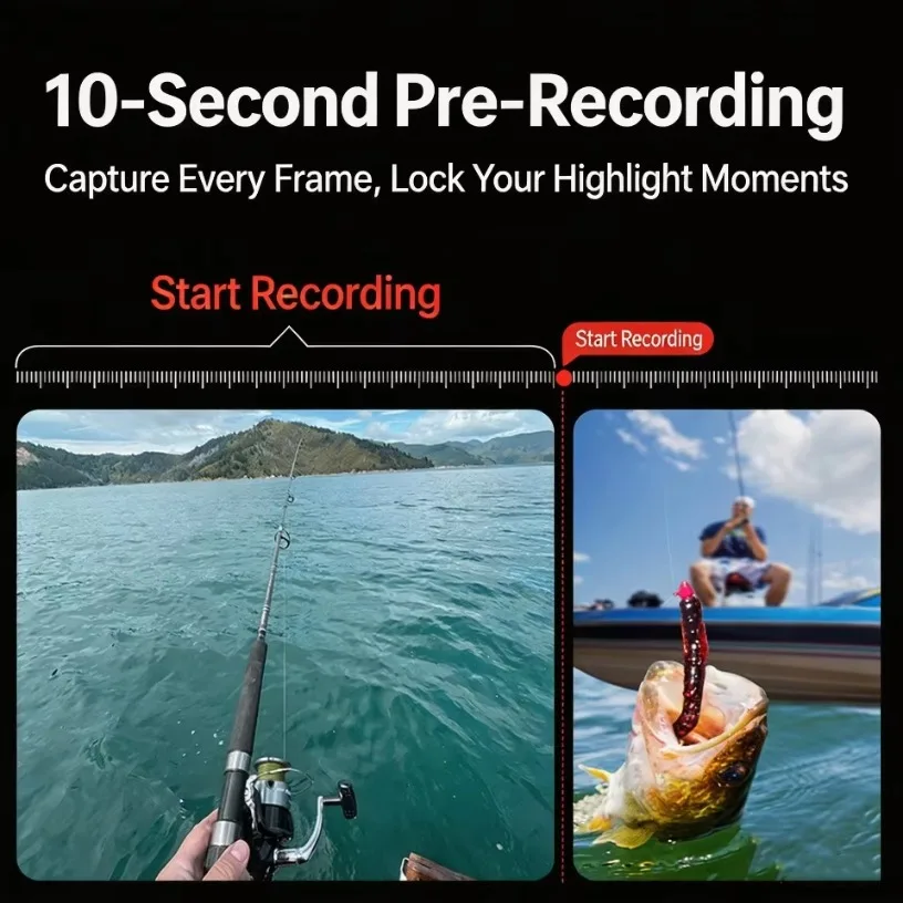 Mini caméra d'action à double  - Action Camera 4K 60Fps Dual Screen avis et prix