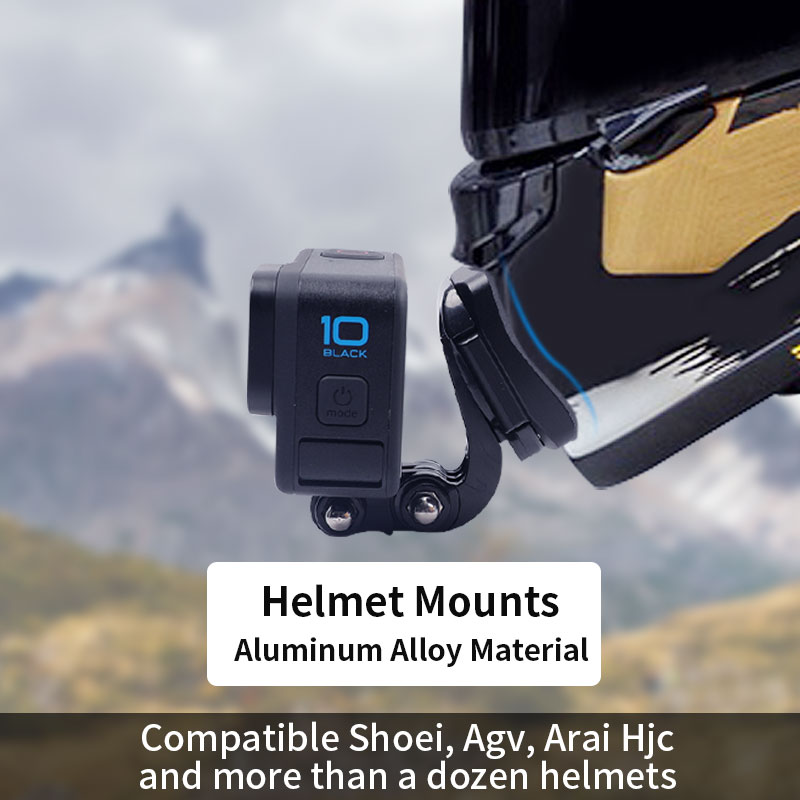 Supports de caméra d'action de - Action Camera Motorcycle Helmet Mount avis et prix
