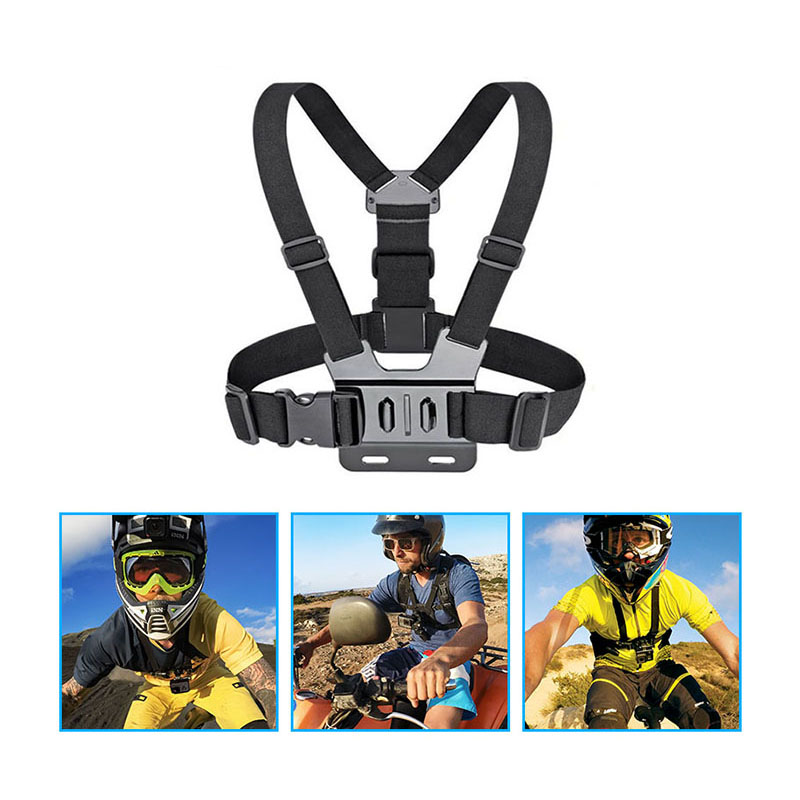 Support de poitrine pour télép - Action Camera Chest Strap Harness Mount avis et prix