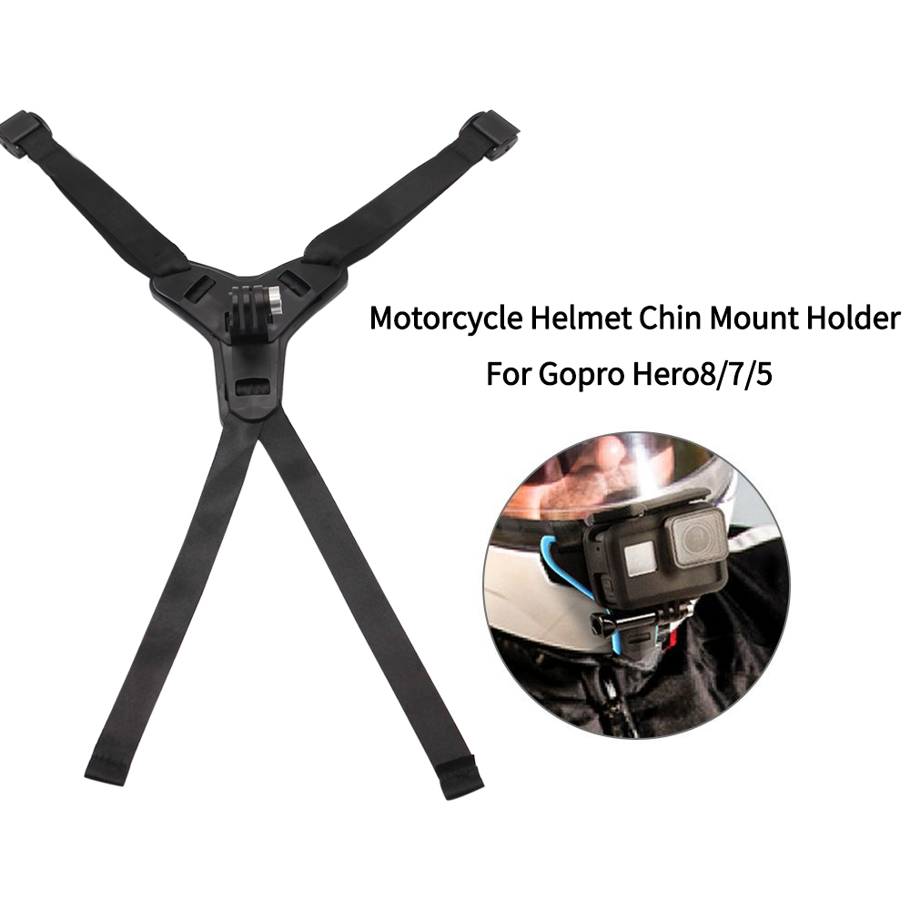 Support de mentonnière pour ca - Action Camera Motorcycle Helmet Mount avis et prix