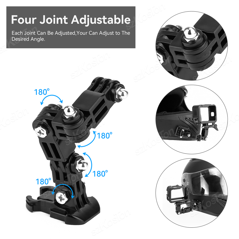 Kits de montage de menton pour - Action Camera Motorcycle Helmet Mount avis et prix