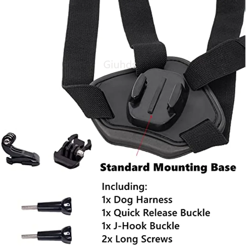 Bande de chien réglable pour G - Action Camera Chest Strap Harness Mount avis et prix