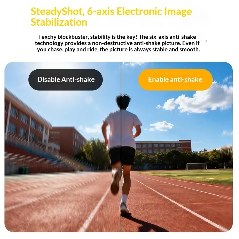 Mini caméra d'action 5K 4K60FP - Action Camera 4K 60Fps Dual Screen avis et prix