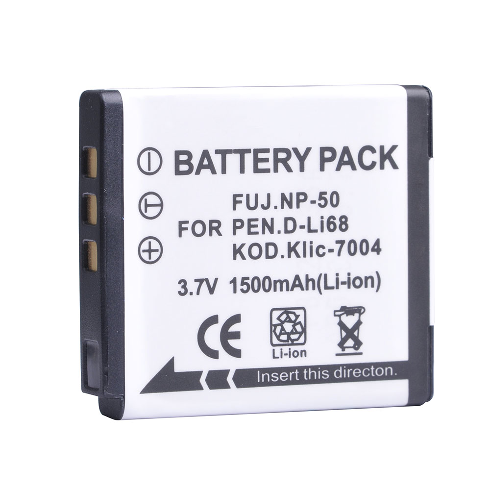 Batterie NP-50 1500mAh/chargeu - Action Camera Battery Charger Dual Pack avis et prix