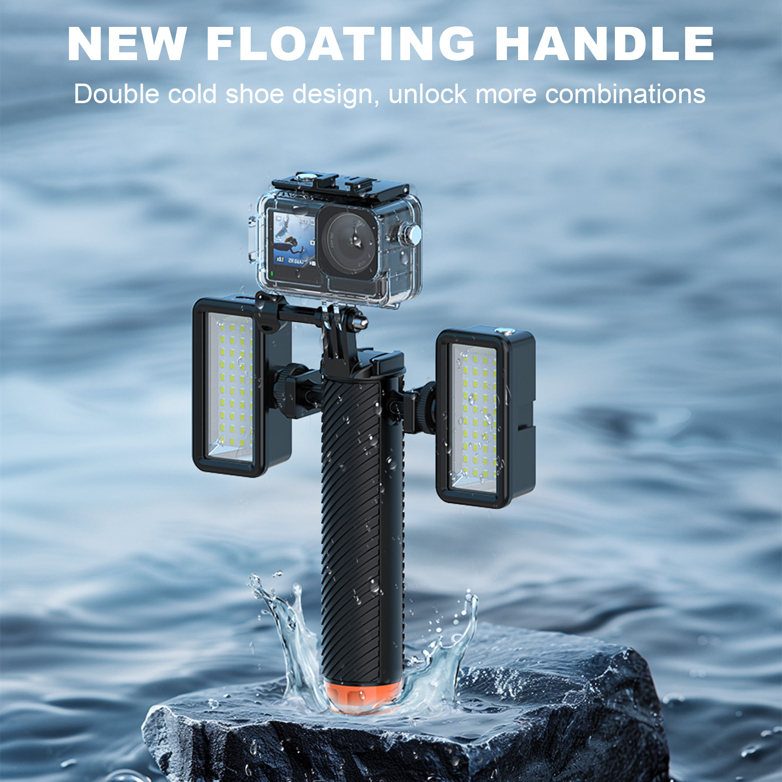 Poignée flottante pour Insta36 - Action Camera Floating Handle Grip avis et prix