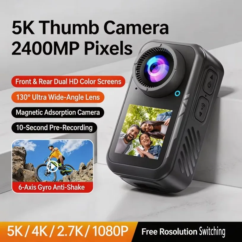 Caméra d'action 4K 60 FPS avec - Action Camera Optical Image Stabilization avis et prix