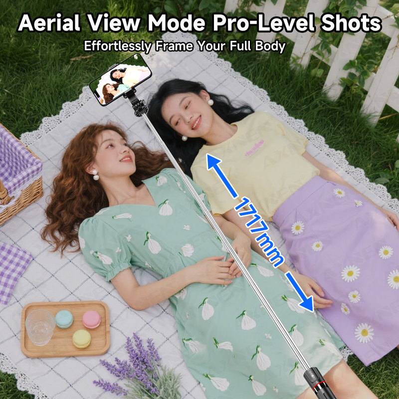 AXNEN F15 trépied perche à Sel - Action Camera Selfie Stick Invisible avis et prix